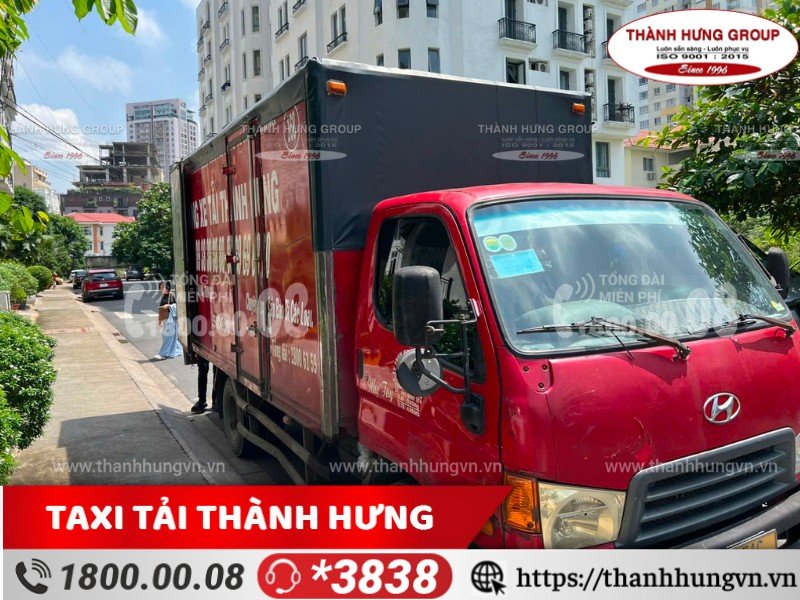 Phạm vi phục vụ của Taxi Tải Thành Hưng