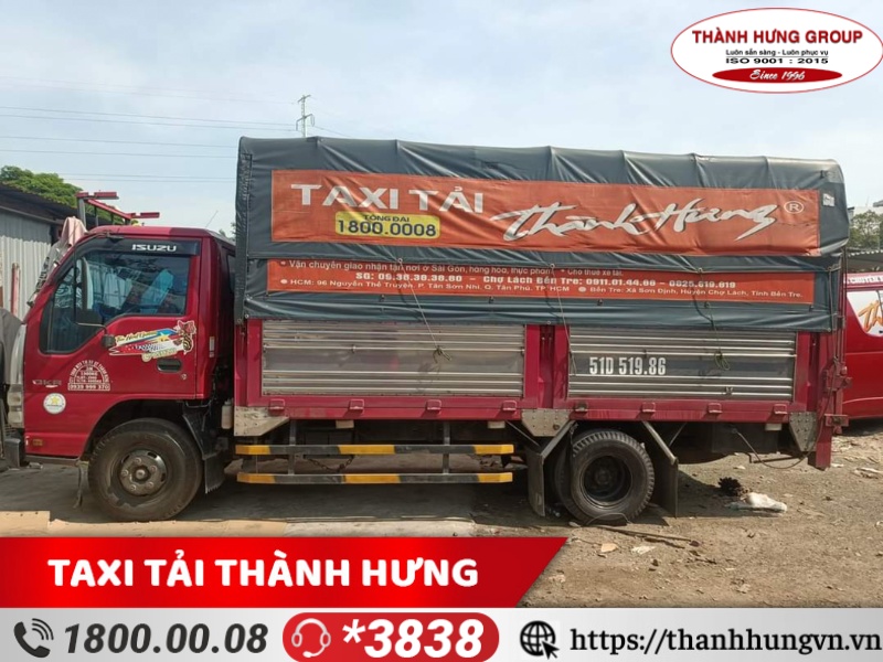 Taxi tải Quận 1 chuyển nhà, chuyển văn phòng Thành Hưng