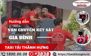 Hướng dẫn vận chuyển két sắt cho gia đình